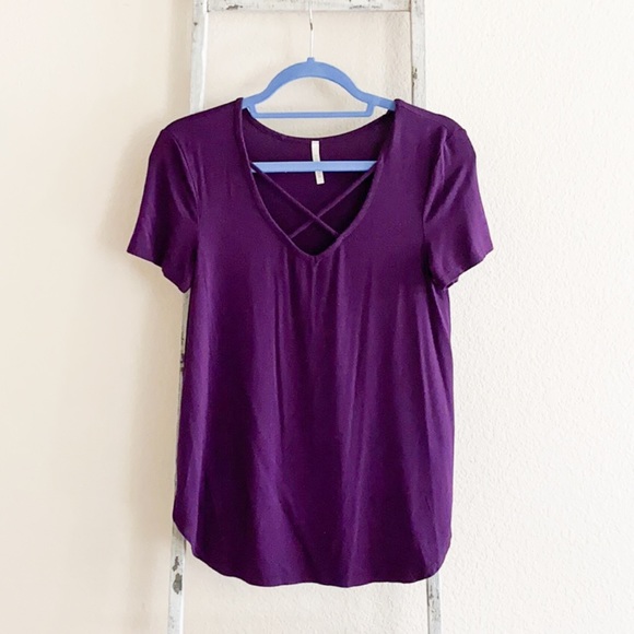 Criss-cross front (Choclate) main image 1